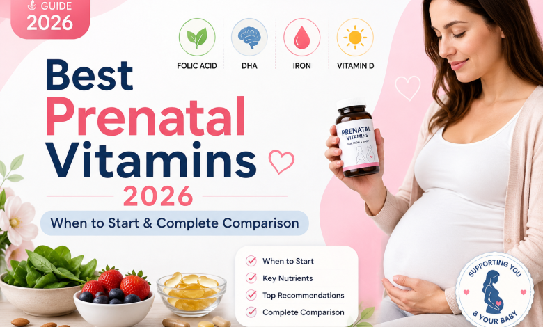 Best Prenatal Vitamins 2026: When to Start & Complete Comparison