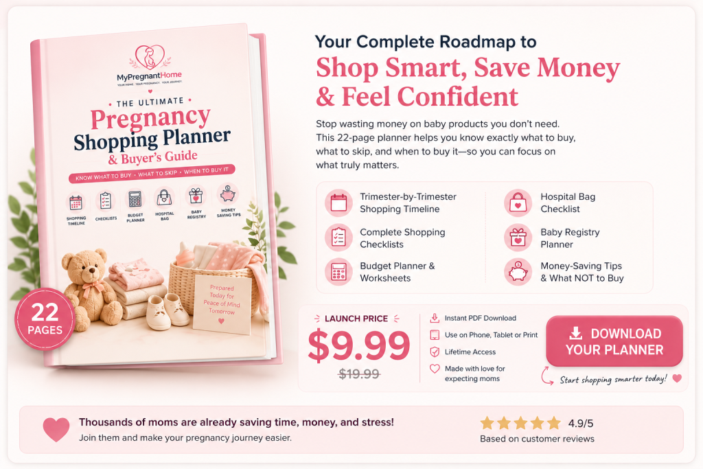 The Ultimate Pregnancy Shopping Planner & Buyer's Guide