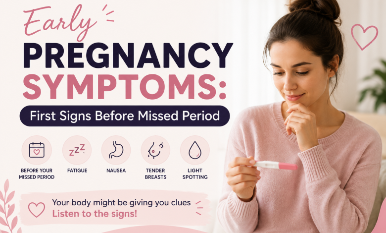 Early Pregnancy Symptoms: First Signs Before Missed Period